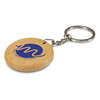 Promotional Round Wooden Keyrings
